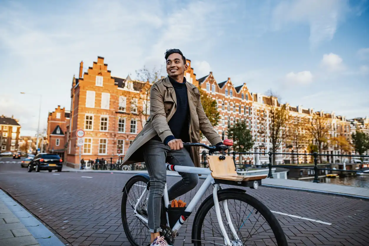 Fiets van de zaak