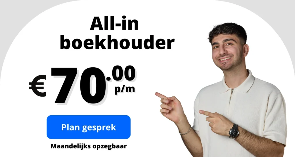 All-in Boekhouder 70 euro